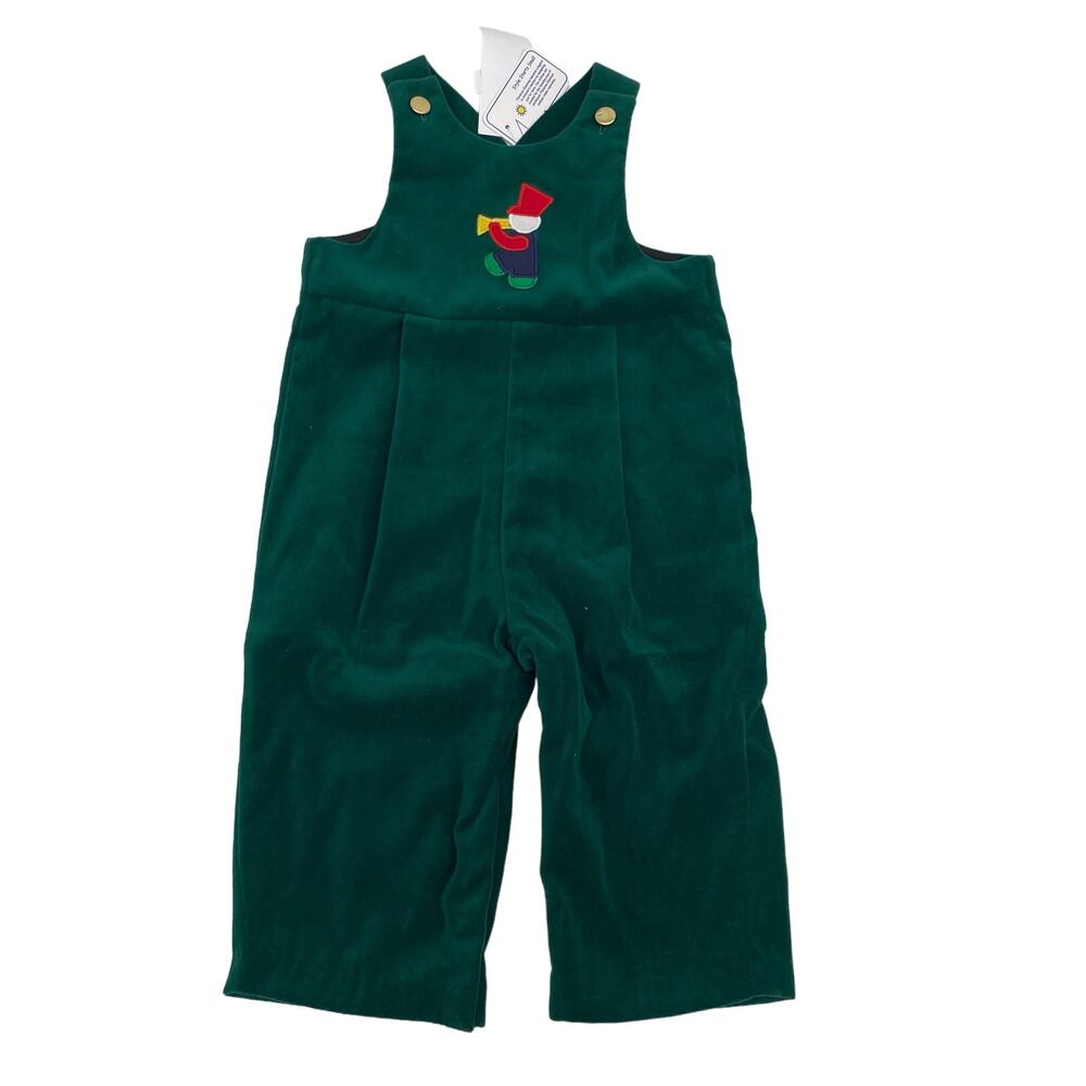 NWT Florence Eiseman 6M Velvet Longall with Trumpet Player